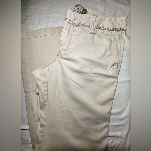 Old Navy Women’s Low Rise Khaki Boyfriend Pants Jeans Size 0 - Picture 2 of 8